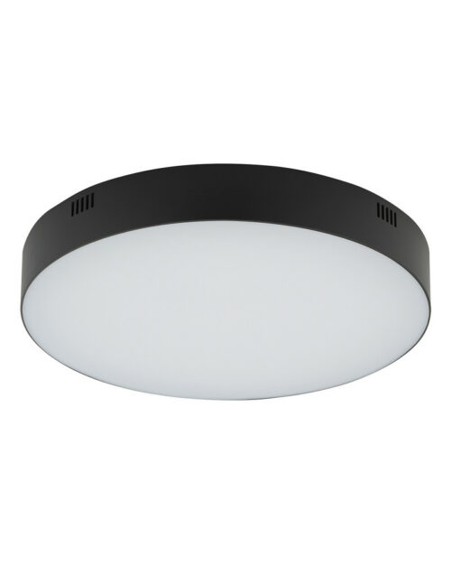 Світильник стельовий Nowodvorski Lid Round Led 1x50W 4000K 4500Lm IP20 Чорний