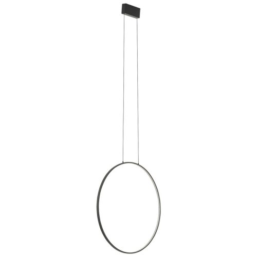 Люстра Nowodvorski Circolo LED M 1x21W 3000K 660Lm IP20 Чорна - Зображення 1