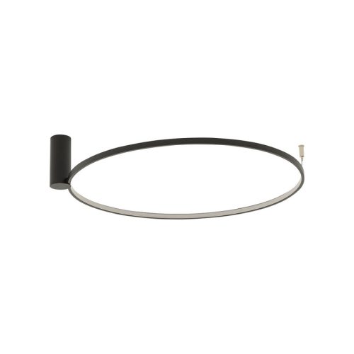 Люстра Nowodvorski Circolo LED M 1x21W 3000K 660Lm IP20 Чорна - Зображення 1