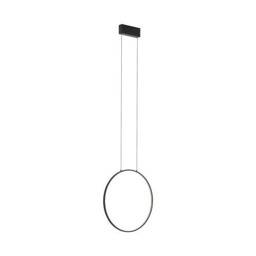 Люстра Nowodvorski Circolo LED S 1x18W 4000K 600Lm IP20 Чорна