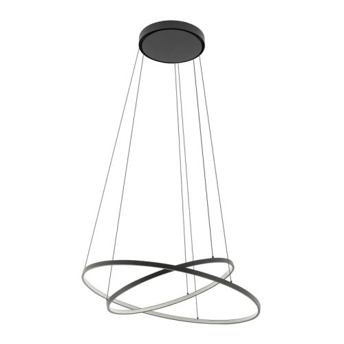 Люстра Nowodvorski Circolo LED 2x35W 4000K 1300Lm IP20 Чорна - Зображення 3