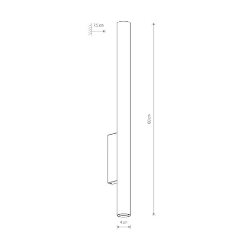 Бра, настінний світильник Nowodvorski Fourty Wall XL GU10 2x10W IP20 Umbra Gray - Зображення 2