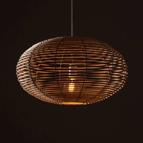 Підвісний світильник, люстра Nowodvorski Rattan M E27 1x25W IP20 Бежевий - Зображення 3