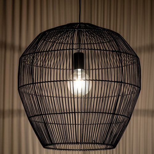 Підвісний світильник, люстра Nowodvorski Haiti M E27 1x25W IP20 Чорний - Зображення 3