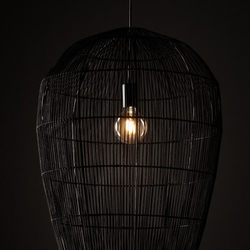 Підвісний світильник, люстра Nowodvorski Haiti L E27 1x25W IP20 Чорний - Зображення 2