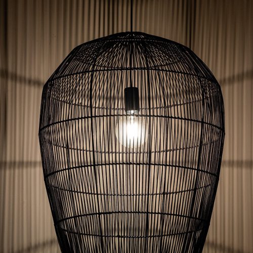 Підвісний світильник, люстра Nowodvorski Haiti L E27 1x25W IP20 Чорний - Зображення 3