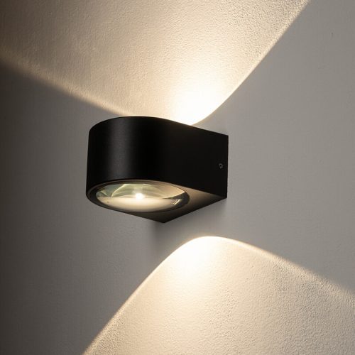 Вуличний світильник Nowodvorski Nel II Led 2x5W 3000K 880Lm IP54 Чорний - Зображення 2