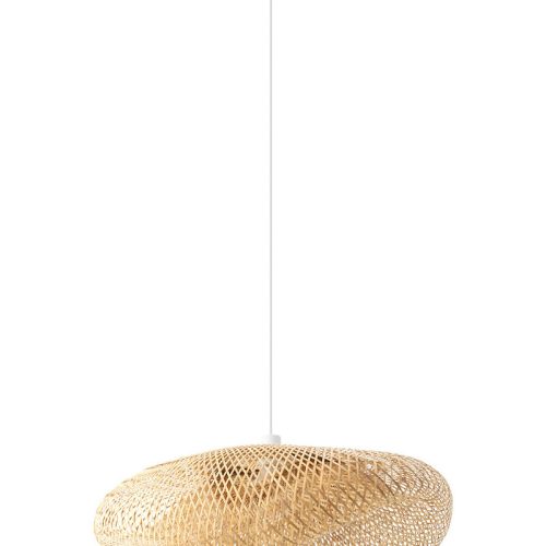 Підвісний світильник, люстра Nowodvorski Havana L E27 1x25W IP20 Бежевий