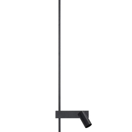 Настінний світильник, бра Nowodvorski Easy Left GU10 MR11 10W + LED 11W 3000K 380Lm IP20 Чорний