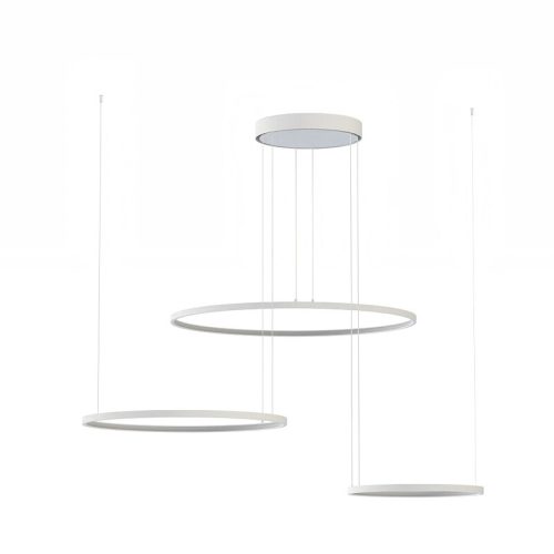 Люстра Nowodvorski Circolo LED 3x45W 3000K 1800Lm IP20 Біла