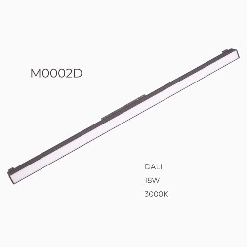 Лінійний світильник Maxlight для магнітного шинопроводу DALI 18W 3000K - Зображення 1