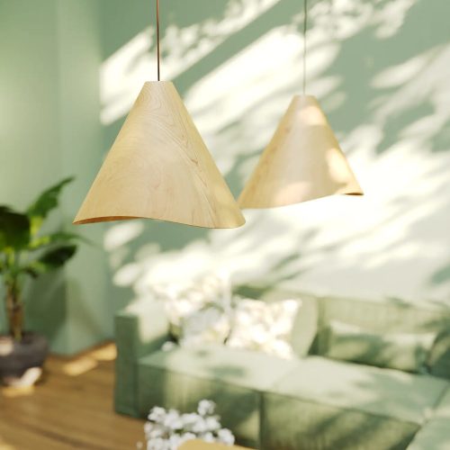Підвісна лампа Maxlight Sakura Oak Wood - Зображення 3