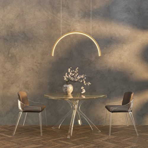 Підвісна лампа Maxlight Trio Arc I Brushed Gold - Зображення 3