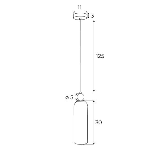 Підвісна лампа Maxlight Campanila Champagne Glass - Зображення 3