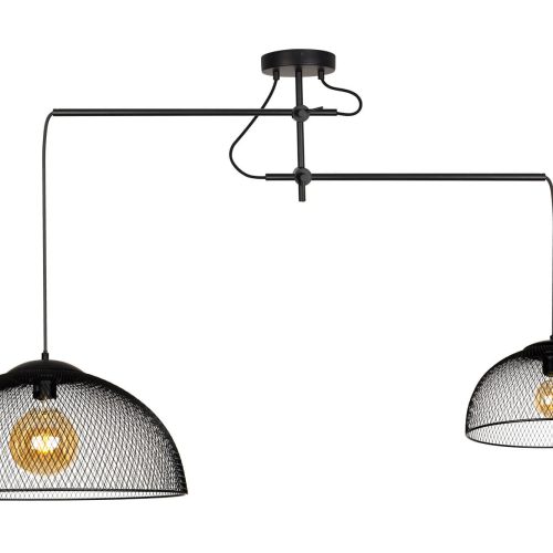 Підвісна лампа Maxlight Concept Чорна 2x60W E27