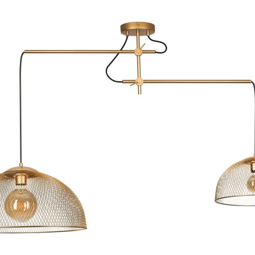 Підвісна лампа Maxlight Concept Золота 2x60W E27