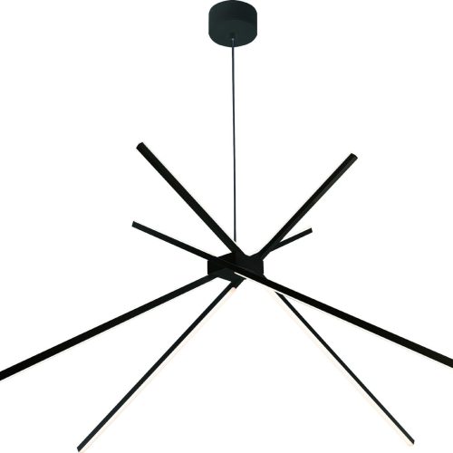 Підвісна лампа Maxlight Spider Чорна