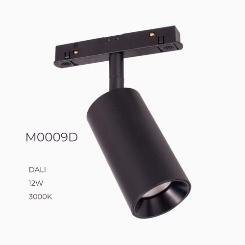 Прожектор поворотний Maxlight для магнітного шинопроводу 12W 3000К 24° DALI