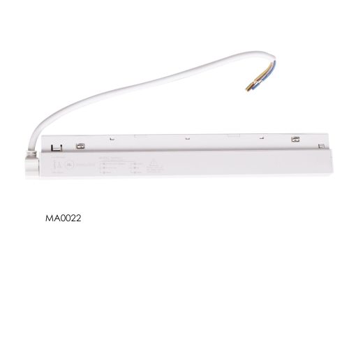 Блок живлення Maxlight в магнітний шинопровід, білого кольору 200 ват 48 вольт 25см