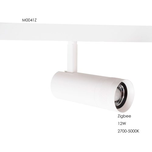 Прожектор поворотний Maxlight для магнітного шинопроводу 12W 15°-58° 2700K-5000K ZigBee