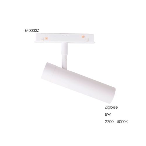 Прожектор поворотний Maxlight для магнітного шинопроводу 8W 24° 2700K-5000K ZigBee