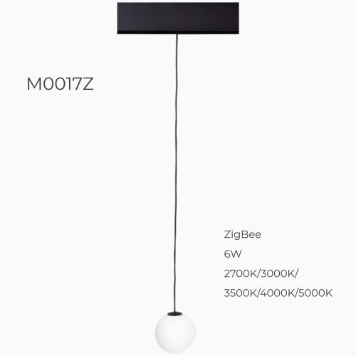 Світильник Maxlight у вигляді шару для магнітного шинопроводу 6W 2700K-5000K ZigBee