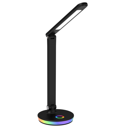 Настільна лампа Goldlux Neptun Led 1x7W 4000K+RGB 450Lm IP20 Чорна