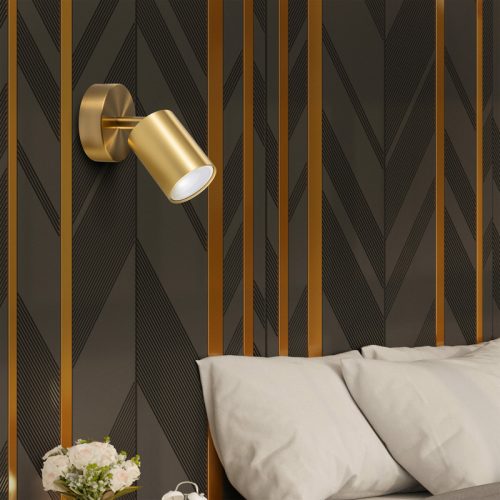 Світильник поворотний, спот Goldlux Goldi GU10 1x10W IP20 Золотий - Зображення 3