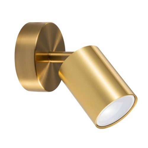 Світильник поворотний, спот Goldlux Goldi GU10 1x10W IP20 Золотий
