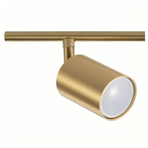 Світильник поворотний, спот Goldlux Goldi GU10 3x10W IP20 Золотий - Зображення 3