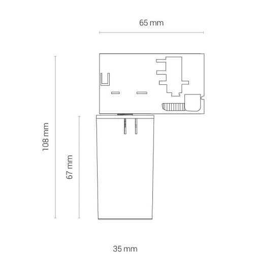 Адаптер Nowodvorski Ctls Adapter For Cameleon System IP20 Bl - Зображення 2