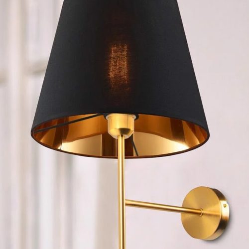 Бра, настінний світильник Goldlux Elena E27 1x20W IP20 Bk - Зображення 3