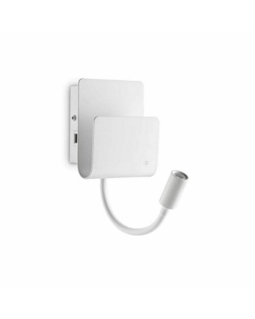 Бра, настінний світильник Ideal Lux Probe AP2 Bianco