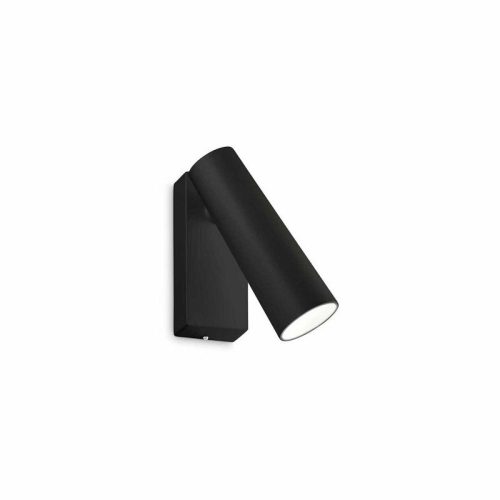 Бра, настінний світильник Ideal Lux Pipe Ap Nero LED 7W 3000K 580Lm IP20