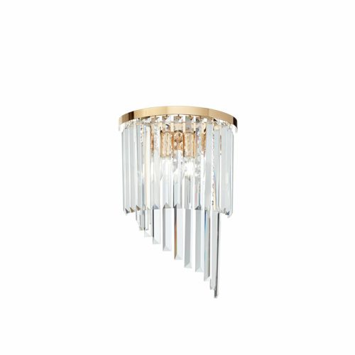 Бра, настінний світильник Ideal Lux Carlton ap3 oro
