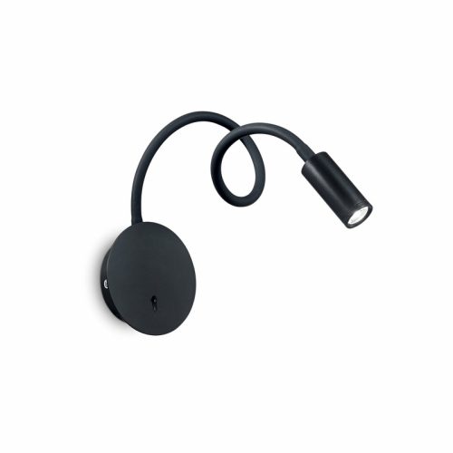 Бра, настінний світильник Ideal Lux Focus-2 ap1 nero