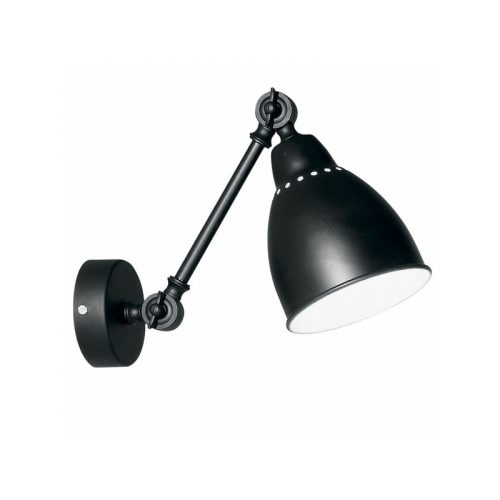 Бра, настінний світильник Ideal Lux NEWTON AP1 NERO