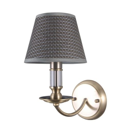 Бра, настінний світильник Italux Zanobi E14 1x40W IP20 Bronze