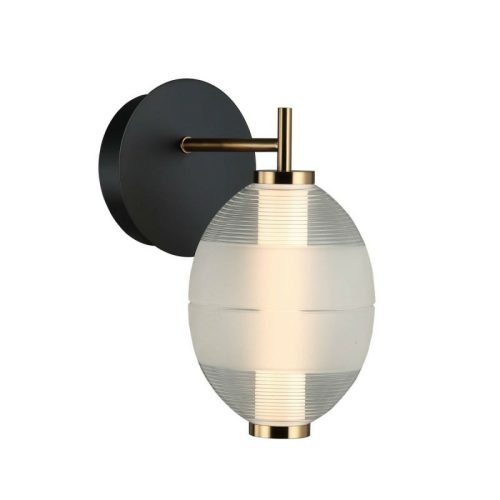 Бра, настінний світильник Italux Rinot Led 1x8W 3000K 470Lm IP20 Bk