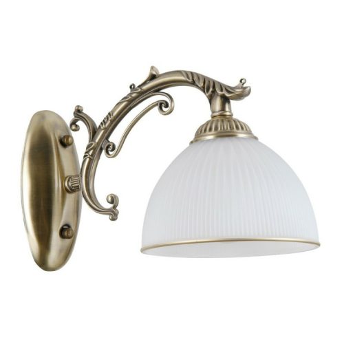 Бра, настінний світильник Italux Feneza E27 1x40W IP20 Bronze