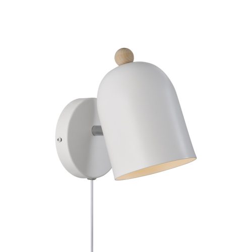 Бра, настінний світильник Nordlux Gaston E27 1x15W IP20 Wh