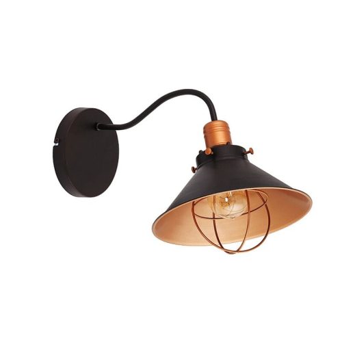 Бра, настінний світильник Nowodvorski Garret E27 1x60W IP20 Brown