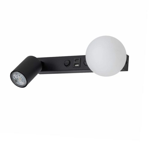 Бра, настінний світильник Tk Lighting Vox GU10+G9 2x10+6W IP20 Bk