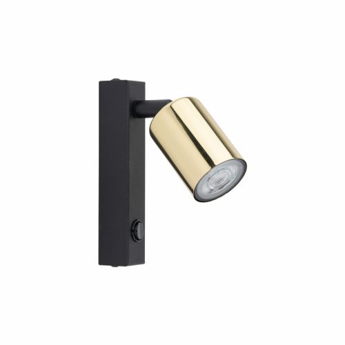 Бра, настінний світильник Tk Lighting Top GU10 1x10W IP20 Bk - Зображення 1