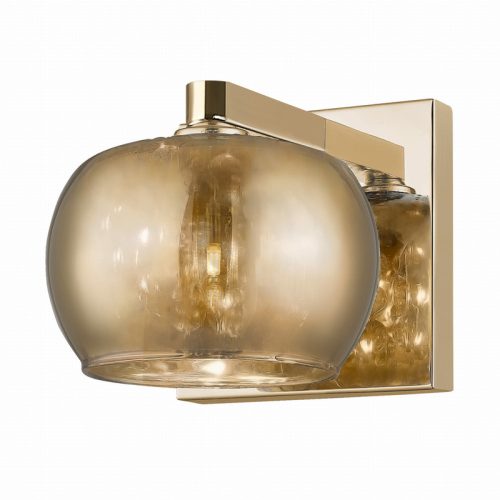 Бра, настінний світильник Zuma Line Crystal G9 1x42W IP20 Gold - Зображення 1