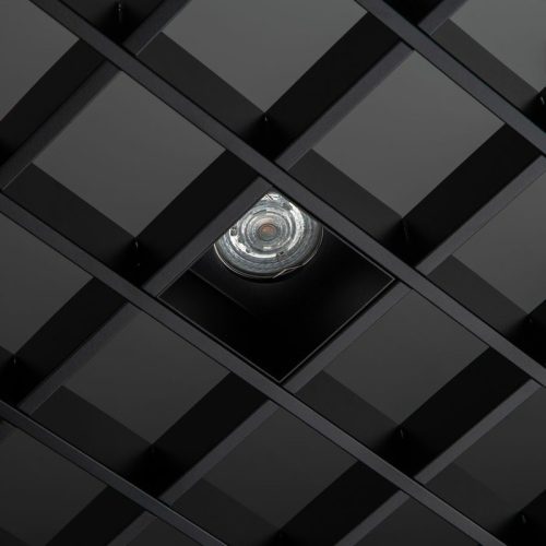 Точковий світильник для стелі Грильято Imperium Light Griliato GU10/GU5.3 1x50W IP20 Чорний