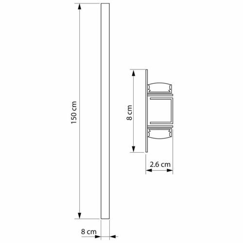 Бра, настінний світильник Imperium Light Caleo Led 1x25W 6000K IP20 Чорний - Зображення 3
