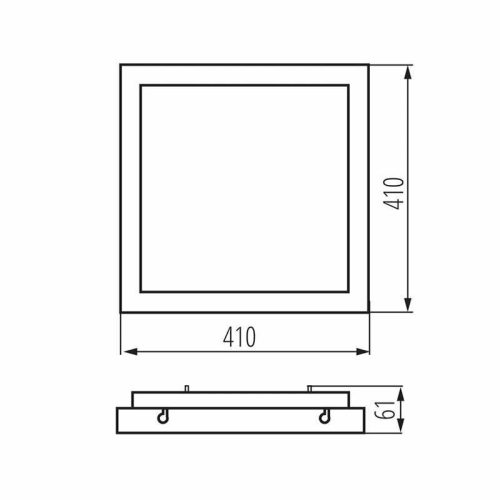 Світильник стельовий Kanlux Tybia LED 1x38W 4000K 3800Lm IP20 - Зображення 3