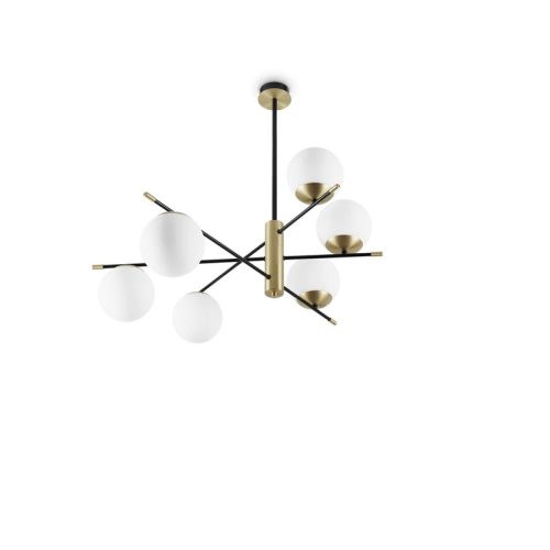 Люстра Ideal Lux Gourmet E14 6x40W IP20