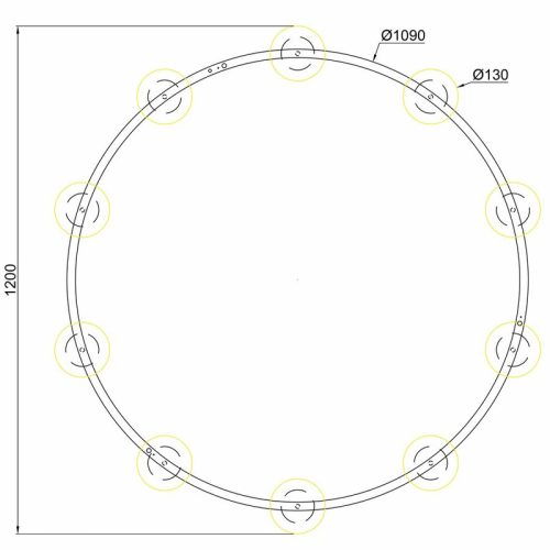 Люстра Imperium Light Arin E14 10x60W IP20 Біла - Зображення 3